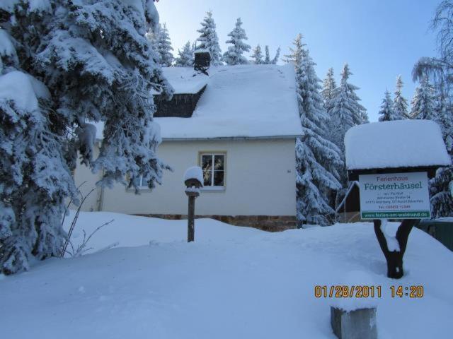 Ferienhaus Ferien Am Waldrand Altenberg 외부 사진